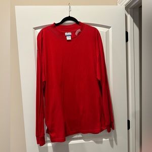 REEBOK MEN’S OHIO STATE LONG SLEEVE MOCK TURTLENECK.  SIZE X-LARGE.